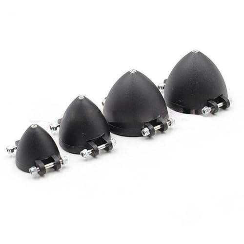 SPARKHOBBY HY 2 eliche pieghevoli in plastica Spinner D32 D38 D51 mm diametro albero motore 3,0/3,17/4,0/5,0 mm copertura per pezzi di ricambio per aerei RC (2 pezzi D32 3,17 mm)