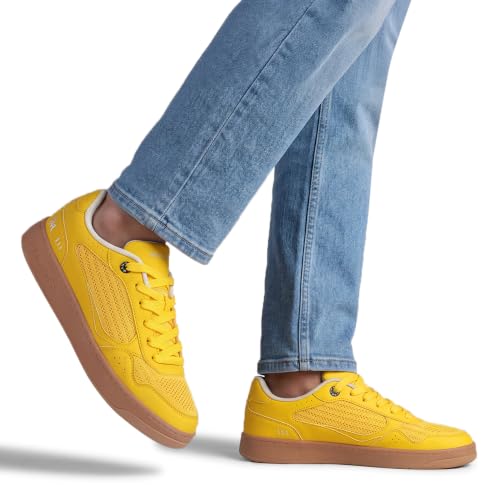Image of Neeman's Remix Modish Sneakers for Men & Women | Retro Inspired Y2K Streetwear Unisex Casual Shoes | Breathable Knit Upper with Dual Density Cushioning | Lightweight Comfortable Lace- Up Footwear
