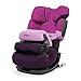 Cybex Silver Pallas-Fix 514110001 Silla de Coche Grupo 1/2/3, 2 en 1, para Niños, Morado (Purple Rain)