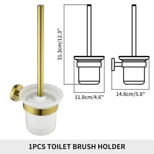 Matériel de salle de bains couleur or pour rénover vos toilettes avec goût