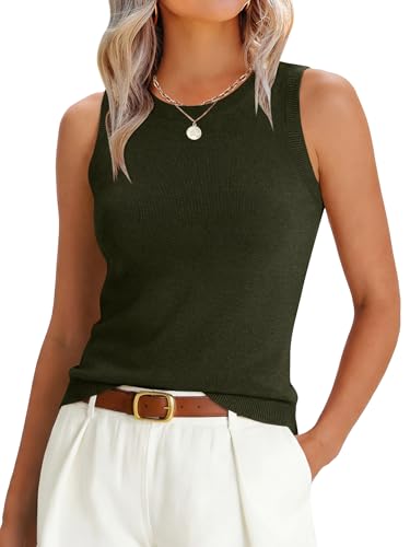 ANRABESS Sleeveless Sweater Tank Top: Save 28% at Amazon