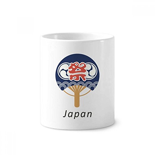 Culture japonaise au bureau avec ce porte-stylo en céramique