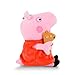 danyangshop Peluche 19 Cm George Pepa Maiale Famiglia Peluche Peluche Bambola Decorazioni per Feste Ornamento Portachiavi Giocattoli per Bambini