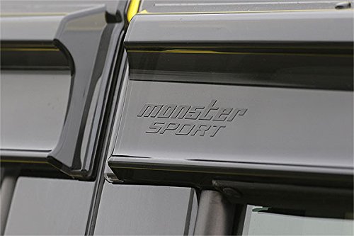 Amazon.co.jp: MONSTER SPORT ウィンドウ エアロバイザー スイフト