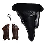 Ideal für Sammler und Reenactors: Dieses P08-Holster aus dem 2. Weltkrieg ist eine hervorragende Ergänzung für jede Sammlung historischer Militärausrüstung und eignet sich auch hervorragend für Reenactors, die bei ihren Auftritten ein authentisches Aussehen und Gefühl wünschen.