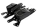 Senkauto Left Right Side Saddlebag Guard Bag with Water Drink Bottle Holder for 1983-2017 Harley Electra Street Tri Glide Touring Bikes