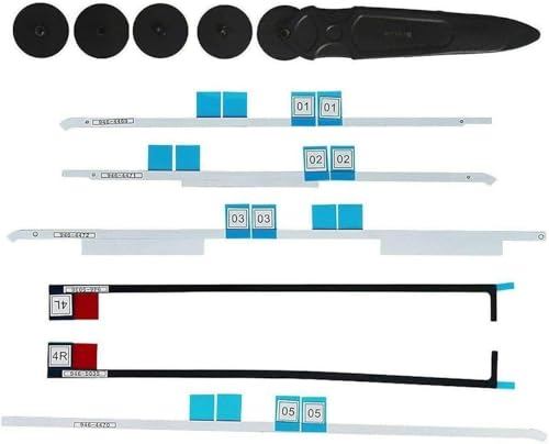 Image of 21.5 inch Screen Replacement LM215UH1-SD B1 for iMac A2116 2019 Year EMC 3195 MRT32 MRT42 4K Retina LCD Screen Panel + Front Glass with Adhesive Kit(not for A1418 2k)