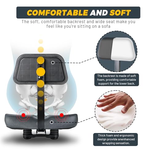 YLG Adjustable Backrest Bike Seat