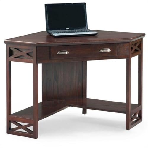 Image of Leick Home Ramsey Desk, 48 inch, Chocolate Oak