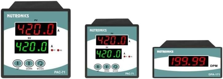 NutronicsDigital Ampere controller PAC-71, Size: 96mmx96mm, Supply: 230VAC, Input signal: 20Amp, Output: 1 relay