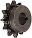 Martin Roller Chain Sprocket, Hardened Teeth, Bored-to-Size, Type B Hub, Single Strand, 50 Chain Size, 0.625" Pitch, 12 Teeth, 0.875" Bore Dia., 2.708" OD, 1.9844" Hub Dia., 0.343" Width