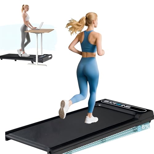 BARWING 6.5MPH Walking Pad Treadmill with Incline, Remote