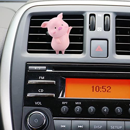 ar ventilação carro - Ambientadores carro 3D Pig, Ambientadores para carros - Difusor ar saída anima