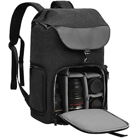 CADeN M8 BK Vintage Camera Backpack Cover