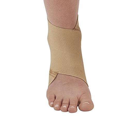Ames Walker Unisex AW Figure 8 Elastic Ankle Support Beige Small