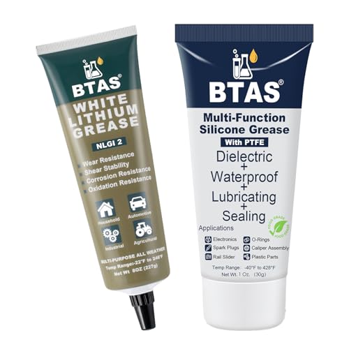 Graisse lithium blanche 227 g avec graisse diélectrique 30 g BTAS lubrifiant complet
