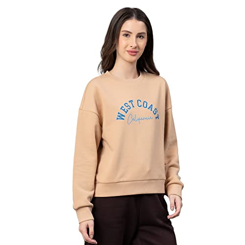 Image of Mode By Red Tape Women Graphic Print Sweatshirt