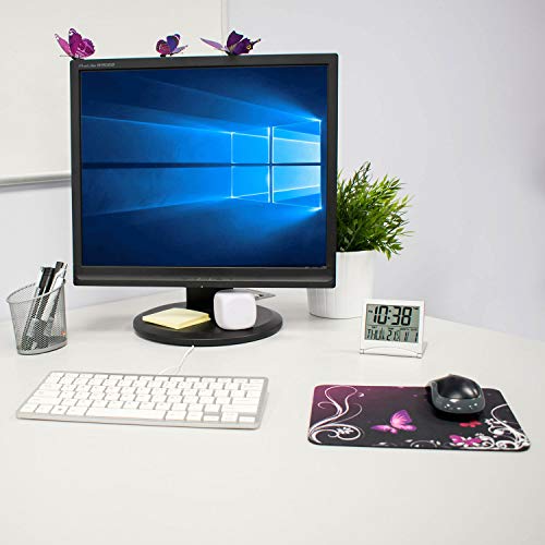 TRIXES 3D Butterflies Purple Pink - 3D - Pack of 12 - Stick On Wall Magnetic Decoration Butterfly Wall Stickers - Colourful Home Bedroom Lounge Accessory