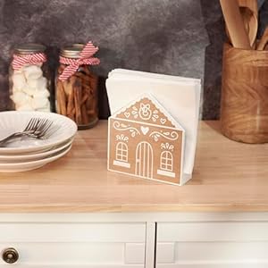 Gingerbreadhousenapkinholder Urban Country Home Decor Gingerbread house napkin holder urban country home decor