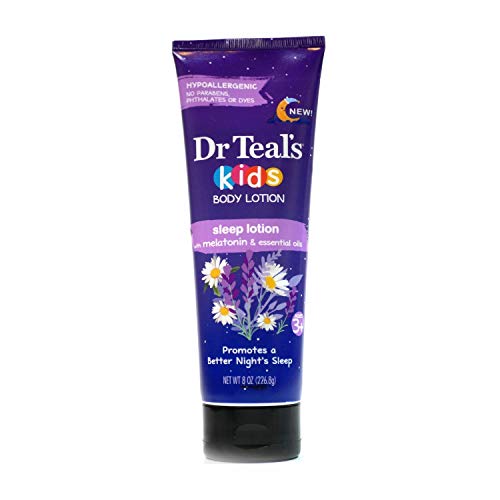 2 set Teal's Kids Body Lotion Melatonin & Essential Oils Night Sleep, 8 oz