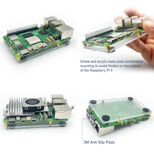 Raspberry Pi 5 ventilador de refrigeración PWM para evitar bloqueos térmicos 5