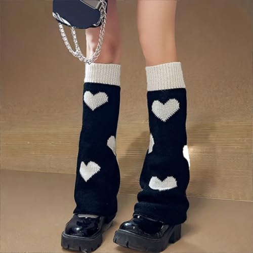 Image of Goth Leg Warmers Women Cute Y2k Harajuku Punk Rave Emo Grunge Winter