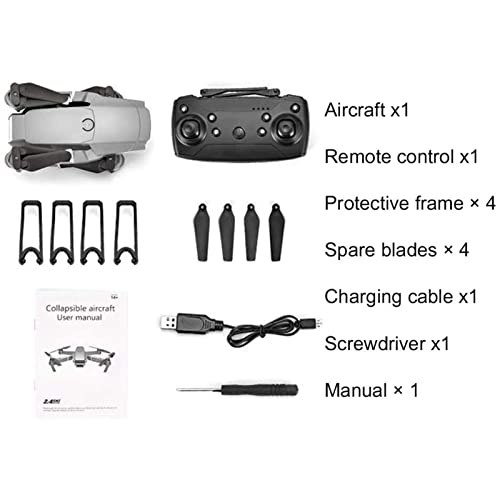 GAOFQ 4K Drohne mit Kamera Live Video, WiFi FPV RC Quadcopter mit 4K Kamera Faltbare Drohne für Anfänger Höhe halten… – Bild 8