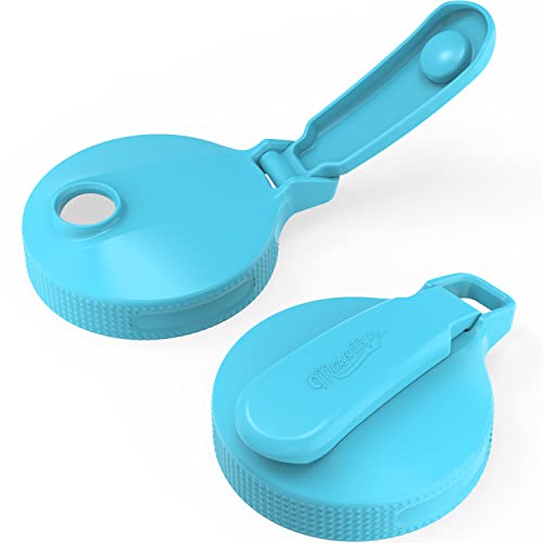 Masontops Multi Top - 2 Pack - Wide Mouth Mason Jar Lids with Easy Pour Spout and Flip Cap Sip Pour Store & More - Lid Accessories For Mason Jars
