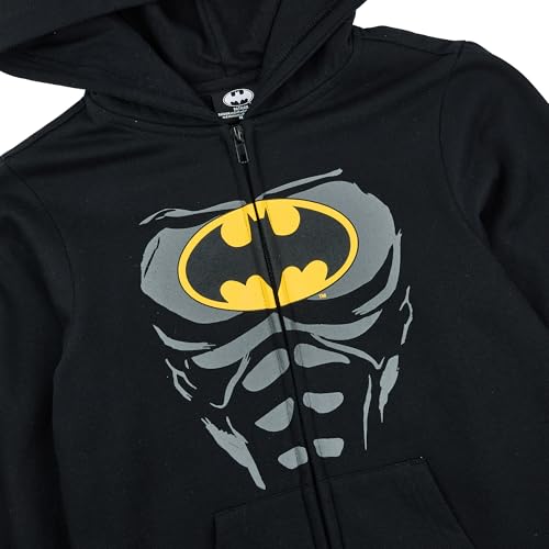 Traje Batman para niños 2 piezas con capucha y joggers miniatura 6