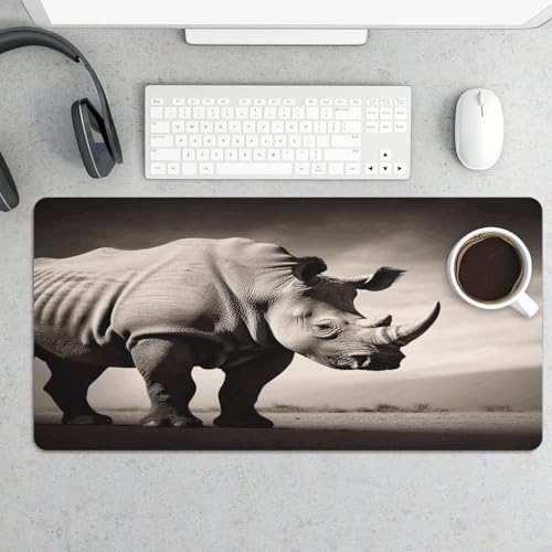 South Africa Animal Desk Pad grande de goma para escritorio miniatura 5