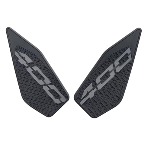 Autocollant réservoir moto Ninja 400 protection bouchon et poignées genou 18-25