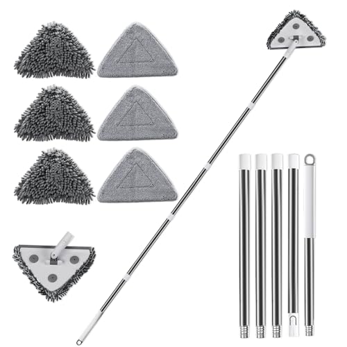 MUEE Window Cleaning kit, 3 in 1 Adjustable Window Washing