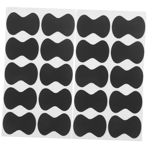 GRADENEVE 20 Stück Teiliges EVA Gitarren plektrum Anti rutsch Aufkleber Selbstklebende Plektrum grips für Gitarre Praktische Rutschfeste Gitarrenpick Zubehör Langlebig und Einfach