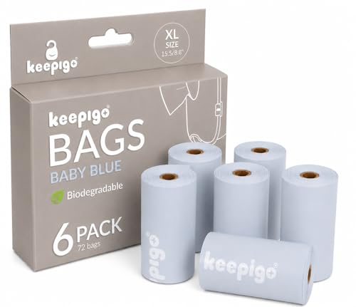 Compostable Disposable Diaper Bags Refills (72 Bags)