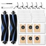 Picture of C10 Accessories for eufy C10 Robot Vacuum, 22 Pack Replacement Parts Include: 2* Main Rolling Brush, 6* Washable Filter, 6* Side Brush, 6* Dust Bag, 2* Cleaning Tool