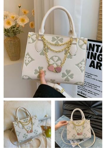 Crossbody Bags for Women Trendy Fashion Floral Pattern Large Tote Shoulder Bag Purse for Daily Use Work Shopping Party3