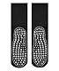 FALKE Herren Stoppersocken Homepads M Hp Wolle Baumwolle rutschhemmende Noppen 1 Paar, Grau Asphalt Melange 3180, 43/46 EU
