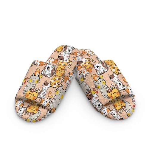 House Slide Slippers Warmed Women Slippers Indoor Comfy Men’s Home Shoes Soft Furry Bedroom Shoes for Winter2