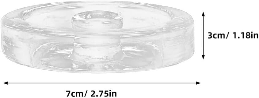 6pcs Glass Jar Weights for Fermenting Compact Fermenting Weights for Wide Mouth Jars for Sauerkraut Kimchi and More Convenient Handle for Easy Use