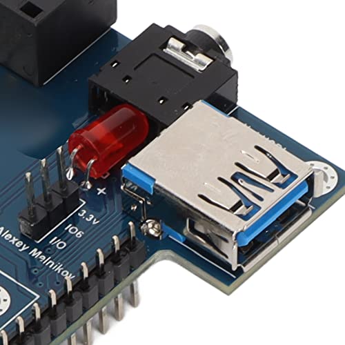 Digital Io Board, Compute Module Io Board With 3 Buttons And Status Indicators Mini Base Board For Sega Mega Drive, For Genesis, For Master System Gamepad #TOP7