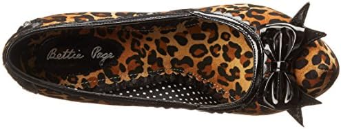 Bettie Page Women's Bp517-ginger, Leopard, 6 M US | Image 4