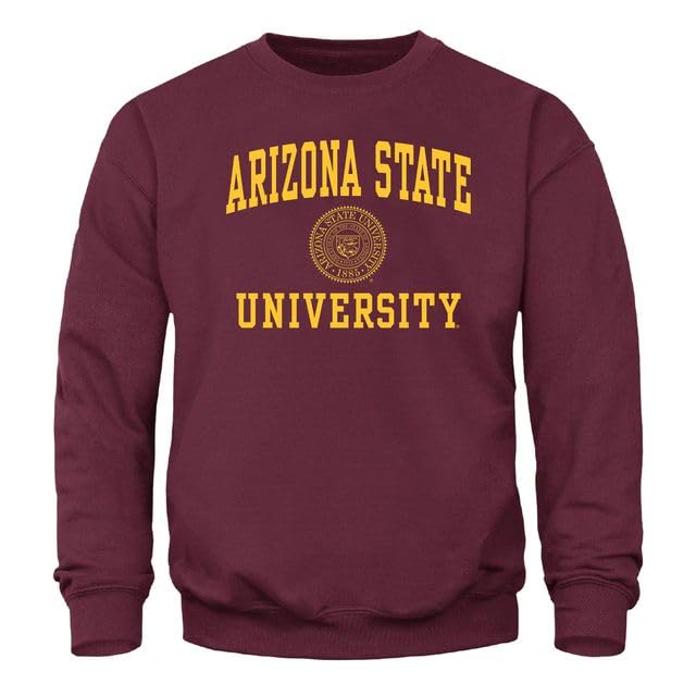 Image of Ivysport Crewneck Sweatshirt for College, Heritage Logo, Color, Adult Unisex