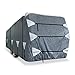 KING BIRD Upgraded Travel Trailer RV Cover, Extra-Thick 5 Layers Anti-UV Top Panel, Durable Camper Cover, Fits 26.8'- 29.8' Motorhome -Breathable, Watertight, Rip-Stop with 2Pcs Straps