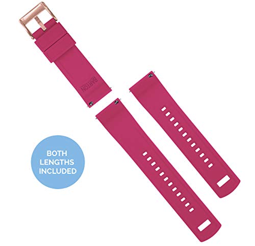 Image of BARTON Elite Silicone Watch Bands - Gold Buckle Quick Release