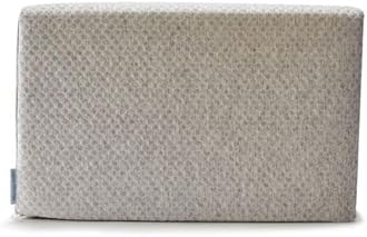 Lounge Doctor Elevating Leg Rest Wedge Pillow, Heather Grey, Large