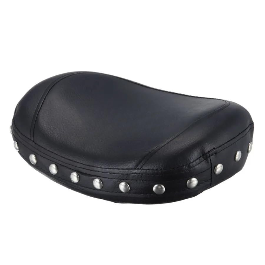 Coussin de siège passager arrière moto clouté style custom et rembourrage dense