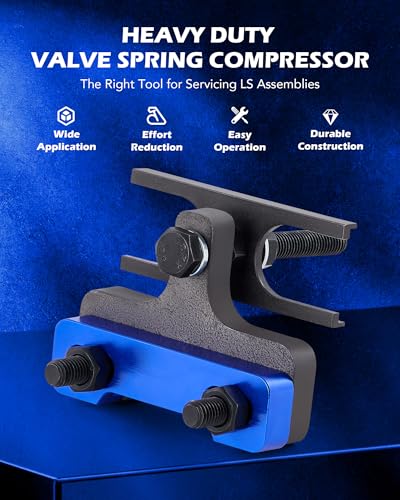 Image of Orion Motor Tech LS Valve Spring Compressor Tool, Valve Spring Removal Tool Compatible with LS1 LS2 LS3 LS6 4.8 5.3 5.7 6.0 6.2 Engines, Automotive Valve Seal Adjustment Removal Installation Tool