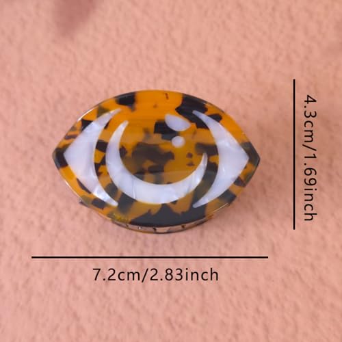 Big Evil Eye Claw Clips, pinzas para cabello para mujer miniatura 2