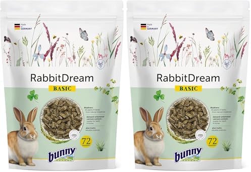 Bunny - Pienso para Conejos Adultos Rabbit Dream 1,5 kg (Paquete de 2)