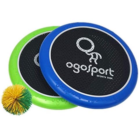 Schildkröt Ogo Sport Set, 2 Ogo Softdiscs Ø29cm, limegreen und blau, 1 Ball, Standardgrösse, der beliebte Spiel-Klassiker Cover